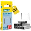 Rapid Confezione da 1080 Graffe N.53/10 per Tessuto e Decorazioni in Acciaio Zincato, Struttura a Filo Fine, Lunghezza Gamba 10 mm