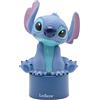 Lexibook, Disney Stitch, Luce Notturna con Altoparlante, Cambiamento di Colore, Luce soffusa, Funzionamento a Batteria, Blu, NS01DLXB