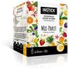INSTICK just add water INSTICK Bevanda istantanea senza zucchero (confezione mista con 46 bustine) - 46 x 1,5-2,5 L - Polvere per bevande vegana a basso contenuto calorico con vitamina C