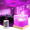 Dreamy Cubby Proiettore luce nordica, 16 colori Ocean Wave Proiettore con telecomando, lampada Aurora, luce notturna per bambini adulti camera da letto soffitto decorazione camera