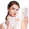 USUIELIGHT Maschera viso a LED per terapia della luce, maschera a LED per