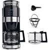 Barista Kaffee & Technik Barista Macchina da caffè con macinino | Macchina da caffè con filtro con caraffa in vetro | Macchina filtrante da 900 W con display touch e funzione timer per fino a 10 tazze | caffettiera da 1,25