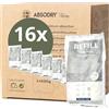 ABSODRY duo family AbsoDry - Confezione di ricarica per deumidificatore, 16 x 600 g, compatibile con AbsoDry, previene gli odori e lega l'umidità, sacchetto essiccante con granuli per deumidificatore per ambienti