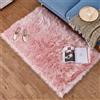 YDFYX Faux Pelliccia di Agnello di Pecora Tappeto,Pelliccia Sintetica Tappeto Vello di Pecora, per soggiorno, lunga pelliccia morbida, soffice, tappetino per il letto, divano (Rosa, 50 x 80cm)