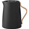 Stelton Emma - Thermos da 1 l, Colore: Nero Opaco