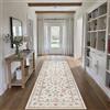 PureCozy Tappeto Corridoio Tappeti 60x180cm Cucina Antiscivolo Lavabile in Lavatrice Moderno Floreale Tapette Camera da Letto Scendiletto Cameretta Ufficio Pelo Corto Lungo Carpet,Multicolore