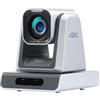 zowietek Telecamera PTZ 4K ZowiePTZ, telecomando Ergo-Ease, app ZowieX, streaming RTSP/RTMP(s)/SRT, riunioni, chiese, eventi, lezioni, zoom 12X ottico+12X digitale, SDI/HDMI/USB