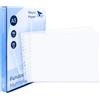 RAYLU PAPER - Buste Perforate Trasparenti A3, 25 Pezzi, Buste Trasparenti per Documenti, Sacchetti in Plastica con Foratura Universale e Apertura Superiore (Trasparente, A3-90 micron)
