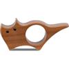 CIATBYYJ Portagioie a forma di gattino, in legno, per gli amanti dei libri, 22 mm