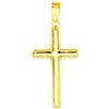 Monde Petit Croce Oro Giallo 18K Rettangolare Brillante 21 x 13 mm - Certificato di garanzia - 8495