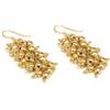 Vlnet ® | Vestopazzo orecchini pendente mogra | argento - ottone - rame | lavorazione artigianale (ottone)