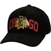 Mitchell & Ness NHL Arch Stamp Cord Snapback Cap Chicago Blackhawks Black