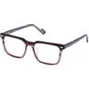 STING PLASTIC OPT FRAME STING - MAT: Cellulose acetate_C: SHINY STRIPED RED D: 145x17 / Male Cura della persona e salute
