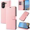KKEIKO Cover per Xiaomi Poco X7 Pro/Redmi Turbo 4, Antiurto Custodia in PU Pelle con Blocco RFID, Magnetico Protettiva Cover per Xiaomi Poco X7 Pro/Redmi Turbo 4, Rosa