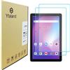 S YTALAND Ytaland 2 Pezzi computer tablet in vetro temperato di alta qualità Blackview Tab 7 WiFi/Tab 8 WiFi da 10,1, [infrangibile] [definizione ad alta definizione]