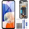 ZOETEC Schermo di ricambio per Samsung Galaxy A14 5G SM-A146P SM-A146U 6,6 pollici LCD Touch Screen Digitizer montaggio completo con telaio, set di attrezzi di riparazione (non per SM-A145R)