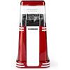 Melissa Retro Popcorn Maker 16310187 - Macchina per popcorn ad aria calda, 1200 W, 40-60 g per porzione, pronta in 2-4 minuti, senza olio e burro, facile da pulire, design compatto - Rosso/Bianco