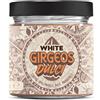 Girgeos Crema di Mandorle Siciliane 54% White - Vasetto MAXI 400g - Girgeos Dulci - Senza Olio di Palma, Artigianale e Naturale - Senza Glutine e Lattosio - 100% Vegetale