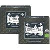 Kusmi Tea - Earl Grey Bio - Tè Nero Earl Grey Biologico Aromatizzato con Olio Essenziale di Bergamotto - Confezione da 2 - Tè con Caffeina - 2x20 Bustine