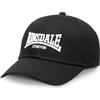 Lonsdale London Wigston Unisex Cappello Nero 100% Cotone