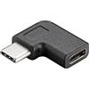 PremiumCord - Adattatore USB 3.1 C/Spina - C/Presa 90°