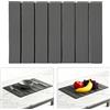 GFUEIGJ Quick Dry Stone Mat Kitchen, tappetino scolapiatti in pietra, 40 x 30 cm, scolapiatti pieghevoli, Stone Faucet Mat Stone Drying Mat Kitchen - Tappetino scolapiatti in pietra (grigio scuro)