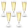 Coztie Bicchieri da spumante in plastica, 30 pezzi, 150 ml, riutilizzabili, per ricevimenti di spumante, matrimoni, compleanni, picnic, feste, trasparenti
