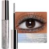 Lilbitty Mascara Glitter Argento, Mascara Glitter Impermeabile Con Formulazione Ad Alta Pigmentazione, A Lunga Durata E Non Sbavante, Per Look Individuali Di Trucco Occhi