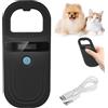 Behogan Lettore di microchip per animali domestici, lettore di chip per animali domestici, lettore di chip per animali domestici, scanner ID per animali domestici, lettore di microchip per la