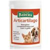 Metodo Barera Arti cartilago Integratore Articolazioni per Cani e Gatti - Collagene Suino + Tipo II da Pollo, Glucosamina, Condroitina, Acido Ialuronico - Supporto Cartilagini e Mobilità - Appetibile 100Gr.