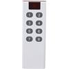Hyuduo 433MHZ Codice di Apprendimento Wireless Universale Trasmettitore Telecomando Digitale Telecomando Ad Alta Potenza 1000 M (8 chiavi)
