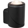 LUCIDE ERIN - Faretto da parete per interno/esterno, 1 x 5 W 2700 K, IP65, colore: Nero