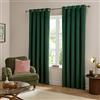 furn. The Ultimate Velvet oscuranti occhielli coppia di tende - Tende in velluto opaco termico morbide ed eleganti che bloccano la luce (Smeraldo - 168x137cm)