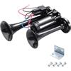 Rupse Trombe Auto,Trombe Camion 150dB Super Forte,Clacson tromba 12V per Auto,Camion,Barche,Moto