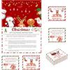wootile Carte da gioco di scambio di Natale 61 pezzi Buon Natale Famiglia Giochi Carte Regalo di Vacanza Swap Partito Giochi Carte per Famiglia Gruppi di Adulti Forniture per feste
