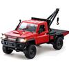 ARRIS Camion Gru RC 1/12, MN-82T LC79 RTR RC Crawler, Auto di traino All-Terreno 4 Ruote motrici RTR 2,4 GHz RC Pick-up Trail Truck per Adulti Hobby Toys (Rosso)