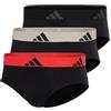adidas Herren (3er Pack) (Gr. S-3xl) -Bequeme Unterhosen Slip, Assorted_4am001, S Uomo