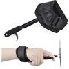 ELONG OUTDOOR Elong Archery Compound Bow Release - Cinturino da polso nero regolabile Trigger Caliper Right Hand