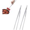 Set Pinzette Da Cucina In Acciaio Inox 304 Da 30,5 Cm | 2 Pezzi