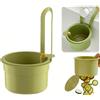 Scolapiatti Retrattile Yunobi Per Lavello, In Plastica, Estensibile Fino A 48 Cm, Colino Per Frutta E Verdura, Senza BPA, Bianco/grigio/rosa/verde - 4