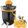Gadgy Spremiagrumi Elettrico 100W - Estrattore di Succo Compatto con Beccuccio Antigoccia, Coperchio Antipolvere e Piedini Antiscivolo - Succhi Freschi di Arancia, Limone e Lime