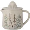 Bloomingville Bea - Spremiagrumi in gres naturale, 14,5 x 14 x 10 cm