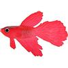 FILFEEL Miniatura di Pesce simulato in Silicone, Divertente Decorazione per Acquario, Simpatico Pesce simulato in Silicone, Ornamento per Acquario a Forma di Pesce