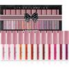 LOPHE Rossetto Liquido, 12 Pezzi Set Di Lucidalabbra Lucido Idratante, Gloss Labbra ad Azione Rimpolpante, Non Appiccicosi, Set Di Rossetto per Donne