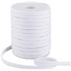 PH PandaHall 43 Iarde Cordino Piatto Cotone con Coulisse 10mm Corda di Ricambio Bianco Cordoncini per Cucire Pantaloni Della Tuta Indumenti Cappotti Borse