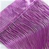Vidillo Tenda a fili per porta, pannello a frangia per finestra, divisorio per stanze, casa, patio, camera da letto, decorativa, con nappe, fili argentati, per matrimoni, caffetteria, ristorante Purple