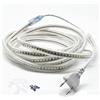 FOLGEMIR Striscia LED 1 metro Bianco Freddo, 2835 SMD 144 LEDs/m, 220V 230V Strip, illuminazione molto luminosa - 900 LM per metro, IP65 impermeabile
