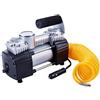 TIREWELL - Compressore d'aria per pneumatici, 12 V, con doppio cilindro, resistente pompa in metallo, 10 bar, con morsetto per batteria e prolunga per tubo dell'aria di 5 m, per SUV, camion