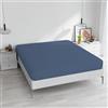 MB HOME ITALY Lenzuolo Sotto MAX COLOR con Angoli Elasticizzati da 25 cm Letto Matrimoniale 170x200 cm, 100% Cotone Made in Italy - Tinta Unita AVIO