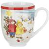 KASANOVA Tazza Mug Natale bambini 440 ml porcellana